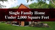 Best New Single Family Home Under 2000 Square Feet